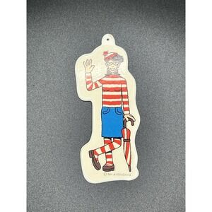 Where's Waldo‎ Wanda 1991 Hardee's Christmas Ornament Vintage Plastic
